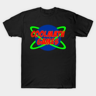 Coolmath Planet Logo Design T-Shirt